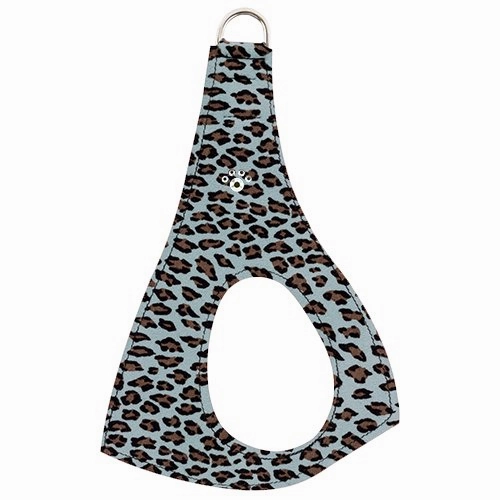 Susan Lanci Crystal Paw Step-In Harness- Jungle Print Collection