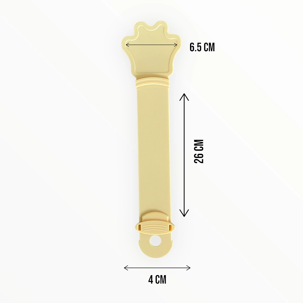 Talking Dog Club Wet Treat Dispenser Feeding Spoon for Dogs and Cats (Pale Yellow)
