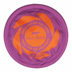 Tall Tails Disc Dog Toy - GOAT Soft Fetch Flyer 9" fetch toy,dog ball