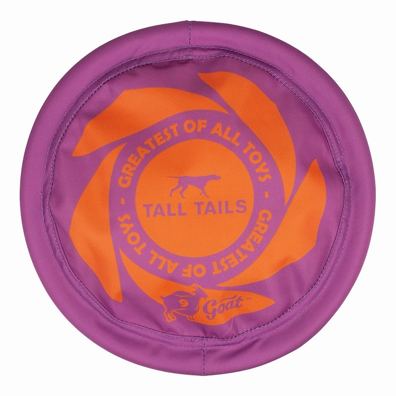 Tall Tails Disc Dog Toy - GOAT Soft Fetch Flyer 9" fetch toy,dog ball