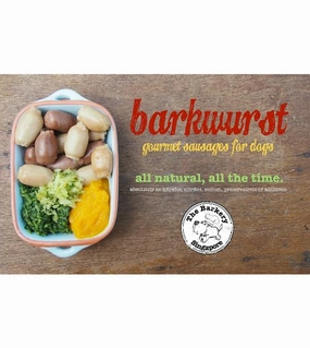 The Barkery Barkwurst Frozen Dog Food raw dog food,fresh pet meals