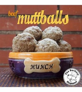 The Barkery Beef Muttballs Meal Toppers Frozen Dog Food dog multipurpose item,all-in-one pet tool