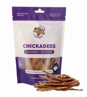 The Barkery Chickadees Dehydrated Probiotic Chicken Breast Dog Treats air-dried dog food,dehydrated dog food