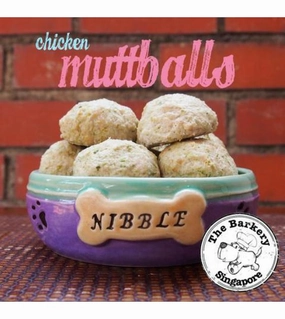 The Barkery Chicken Muttballs Meal Toppers Frozen Dog Food dog multipurpose item,all-in-one pet tool