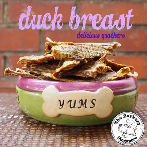 The Barkery Dehydrated Duck Breast Dog Treats