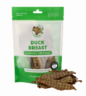 The Barkery Dehydrated Duck Breast Dog Treats air-dried dog food,dehydrated dog food