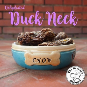 The Barkery Dehydrated Duck Neck Dog Treats dog chews,dog bones