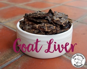 The Barkery Dehydrated Goat Liver Dog Treats air-dried dog food,dehydrated dog food