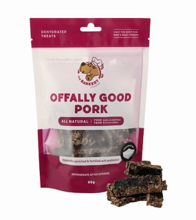 The Barkery Dehydrated Ofally Good (Heart & Liver) Dog Treats air-dried dog food,dehydrated dog food