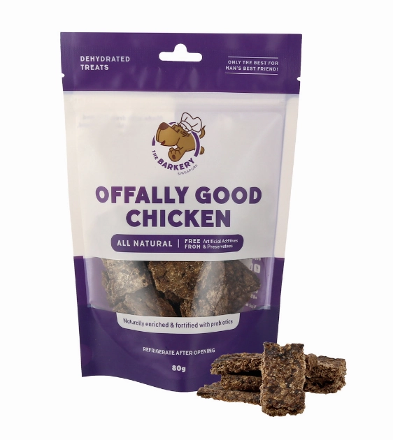The Barkery Dehydrated Ofally Good (Heart & Liver) Dog Treats
