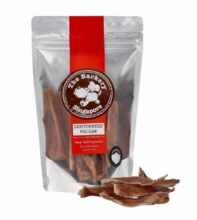 The Barkery Dehydrated Pig Ear Dog Treats air-dried dog food,dehydrated dog food