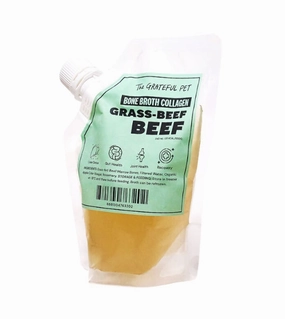 The Grateful Pet Bone Broth Collagen for Dogs & Cats (Beef) raw dog food,fresh pet meals