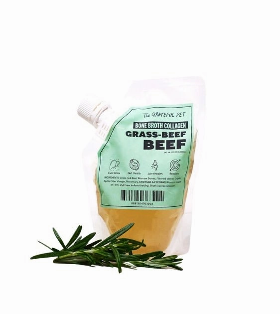 The Grateful Pet Bone Broth Collagen for Dogs & Cats (Beef)
