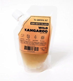 The Grateful Pet Bone Broth Collagen for Dogs & Cats (Kangaroo) dog hygiene,clean pet
