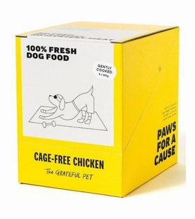 The Grateful Pet Cooked Dog Food (Cage-Free Chicken) raw dog food,fresh pet meals