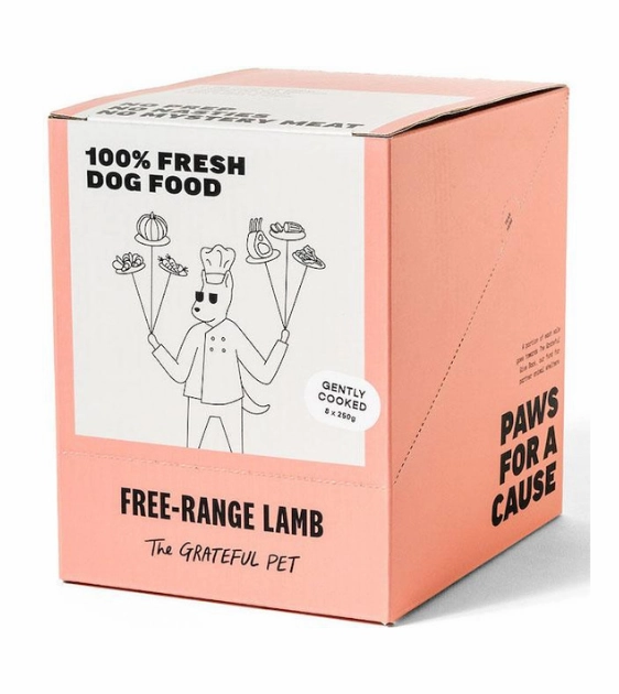 The Grateful Pet Cooked Dog Food (Free-Range Lamb) raw dog food,fresh pet meals