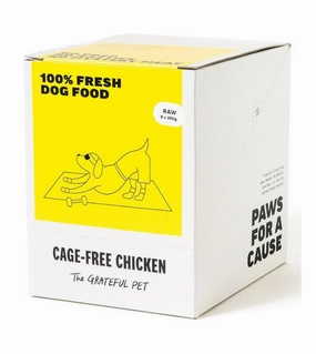 The Grateful Pet Raw Dog Food (Cage-Free Chicken) raw dog food,fresh pet meals