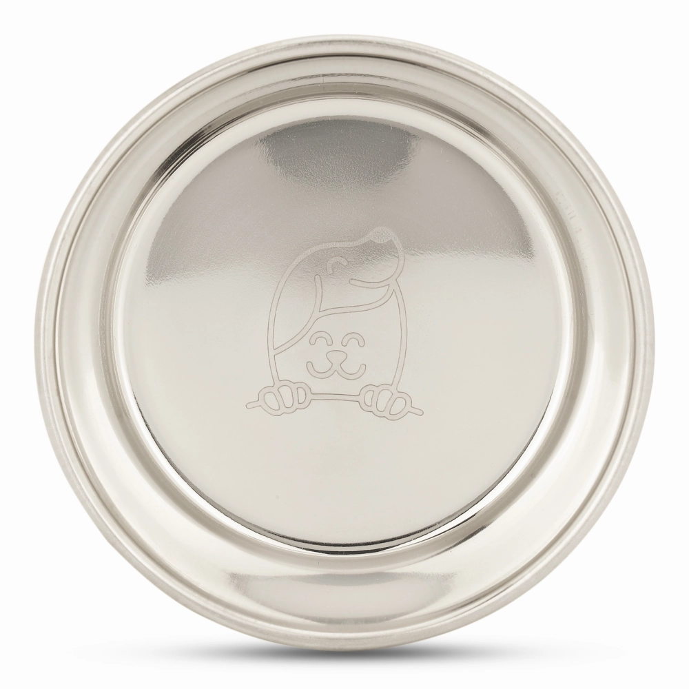 The Happy Lots Heavy Dish NutriBowl for Dogs and Cats (Yellow)