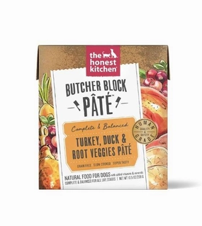 The Honest Kitchen Butcher Block Pate (Turkey, Duck & Root Veggies) Wet Dog Food dog gifts,pet keepsakes
