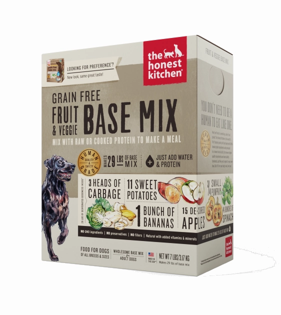The Honest Kitchen Dehydrated Dog Food (Grain Free Fruit & Veggie Base Mix) air-dried dog food,dehydrated dog food
