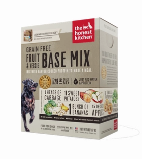 The Honest Kitchen Dehydrated Dog Food (Grain Free Fruit & Veggie Base Mix) air-dried dog food,dehydrated dog food