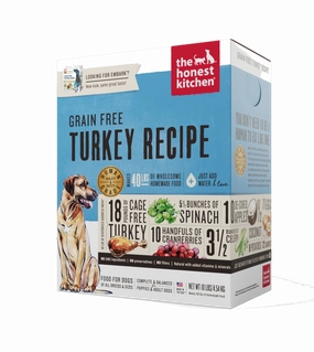 The Honest Kitchen Embark Dehydrated Dog Food (Grain Free Turkey Recipe) air-dried dog food,dehydrated dog food
