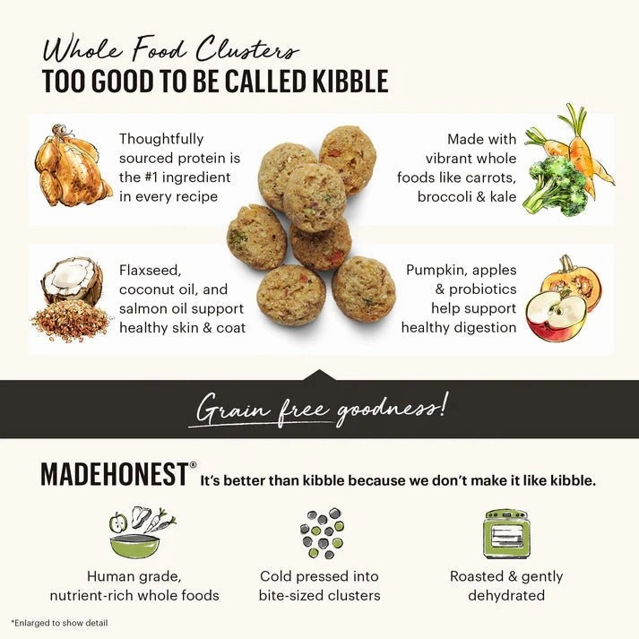 The Honest Kitchen Grain-Free (Beef) Whole Food Clusters Dog Food