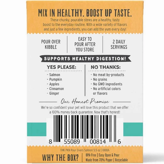 The Honest Kitchen Pumpkin Pour Overs (Salmon & Pumpkin Stew) Wet Dog Food