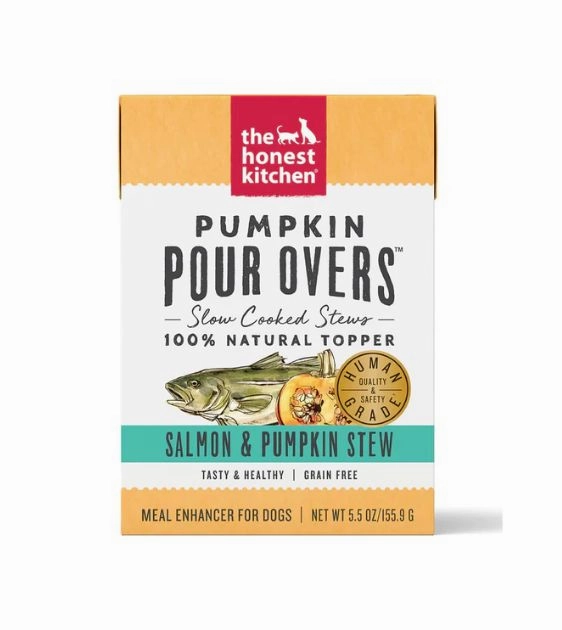 The Honest Kitchen Pumpkin Pour Overs (Salmon & Pumpkin Stew) Wet Dog Food dog gifts,pet keepsakes