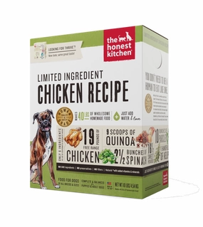 The Honest Kitchen Thrive Dehydrated Dog Food (Limited Ingredient Chicken Recipe) air-dried dog food,dehydrated dog food