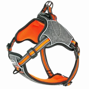 ThinkPet No-Pull Harness - Orange dog supplements,home vitamins