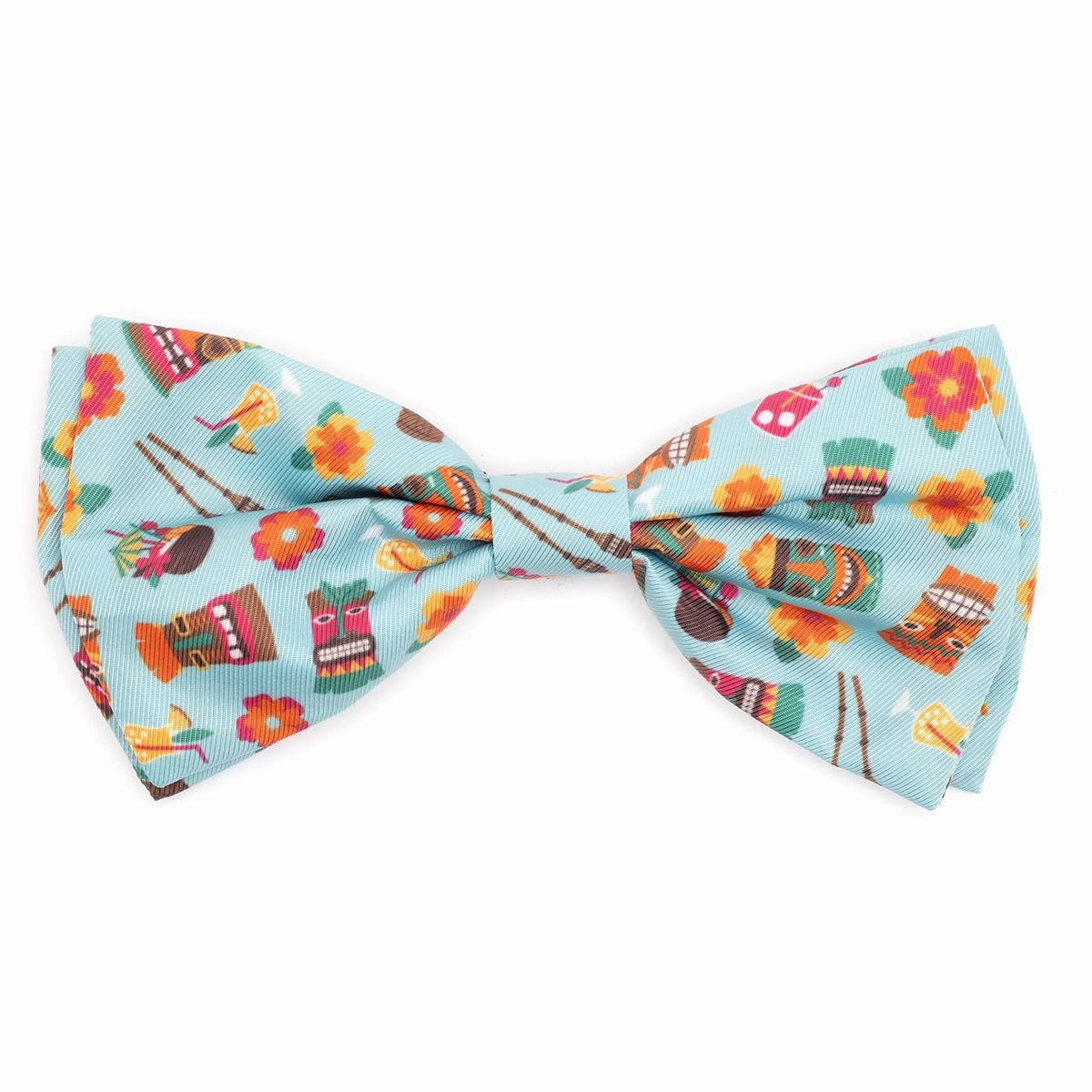 Tiki Time Dog Bow Tie dog collar accessory,collar decor