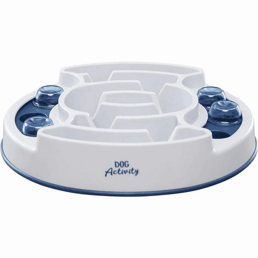 Trixie Activity Slide and Feed Puzzle Toy for Dogs (White)