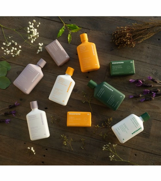 Troopets Essential Oil Dog Conditioner (Balancing Eucalyptus)