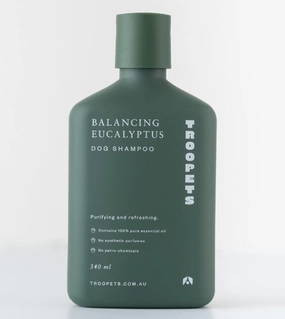 Troopets Essential Oil Dog Shampoo (Balancing Eucalyptus) interactive dog toy,tech pet toy