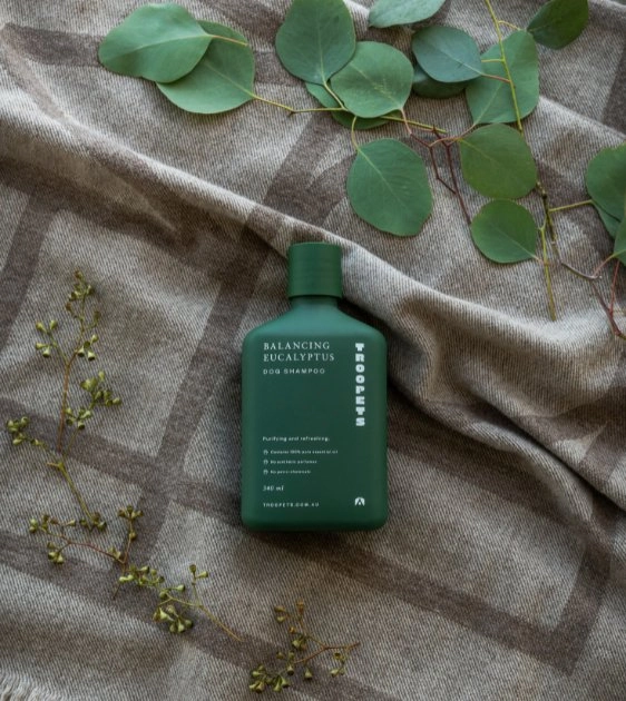 Troopets Essential Oil Dog Shampoo (Balancing Eucalyptus)