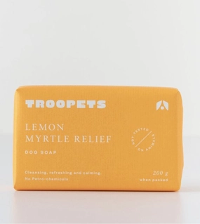 Troopets Essential Oil Dog Soap (Lemon Myrtle Relief) interactive dog toy,tech pet toy