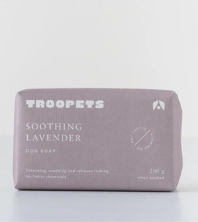 Troopets Essential Oil Dog Soap (Soothing Lavender) interactive dog toy,tech pet toy