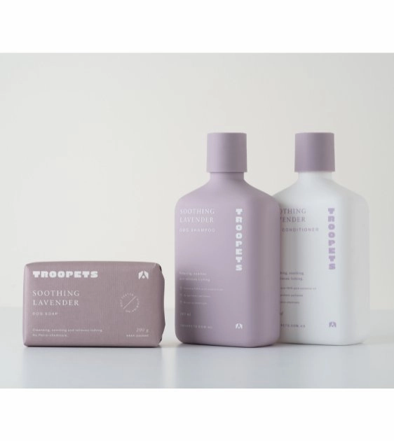 Troopets Essential Oil Dog Soap (Soothing Lavender)