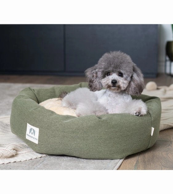 Troopets Round Dog Bed