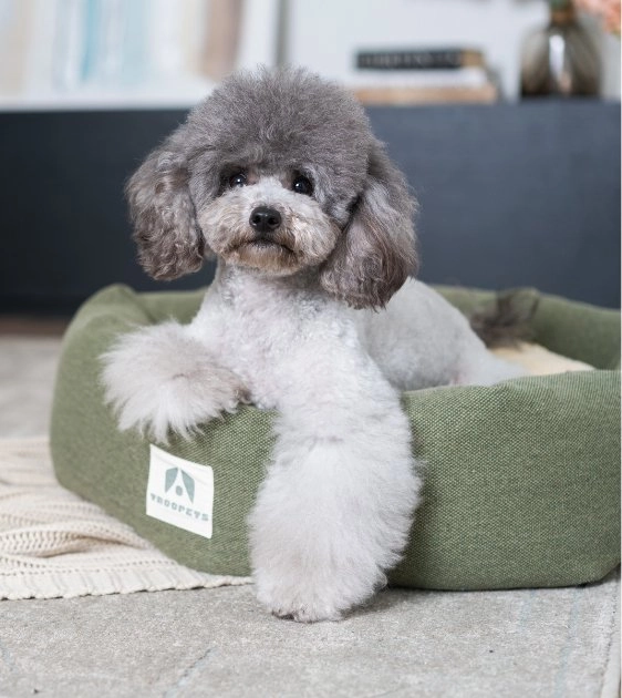 Troopets Round Dog Bed