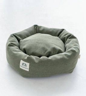 Troopets Round Dog Bed dog bed,pet blanket