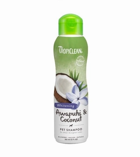 TropiClean Awapuhi & Coconut Pet Shampoo (Whitening) dog immunity,pet immune support