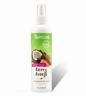 TropiClean Berry Breeze Deodorizing Pet Spray (Berry Fresh) dog immunity,pet immune support