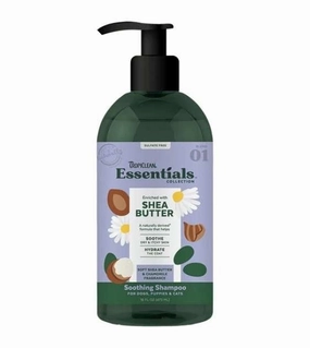 Tropiclean Essentials Shea Butter Soothing Shampoo For Puppies, Dogs & Cats dog immunity,pet immune support