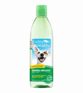TropiClean Fresh Breath No Brushing Dental Health Solution for Dogs (Original) dog immunity,pet immune support