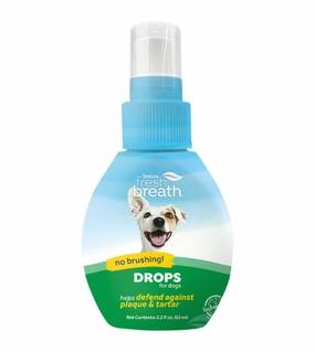 TropiClean Fresh Breath No Brushing Drops for Dogs dog immunity,pet immune support