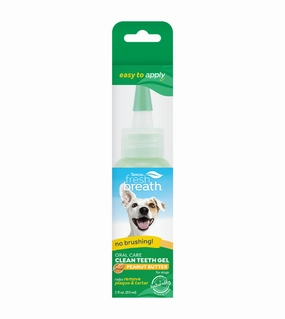 TropiClean Fresh Breath No Brushing Oral Care Clean Teeth Gel for Dogs (Peanut Butter) dog immunity,pet immune support
