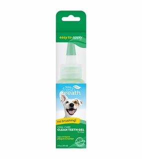 TropiClean Fresh Breath No Brushing Oral Care Clean Teeth Gel for Dogs dog immunity,pet immune support
