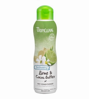 TropiClean Lime & Cocoa Butter Deshedding & Moisturizing Dog Conditioner dog immunity,pet immune support